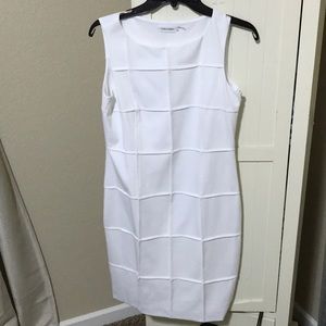 Calvin Klein White Dress